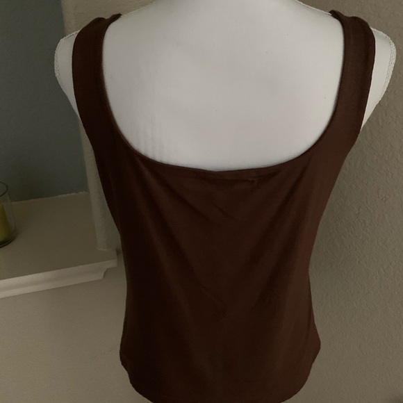 CABI brown tank top - Picture 3 of 5
